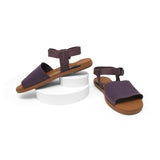 Suva- Violet Flats Top Only