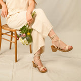 Miami Heel with Brown Base Option