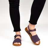 Suva- Violet Flats Top Only